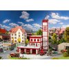 Modern fire station 1/87 HO