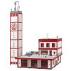 Modern fire station 1/87 HO