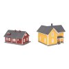 Swedish houses 2 pcs HO