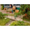 Small wooden bridge HO