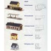 Station set Neustadt 5pcs HO