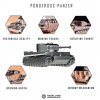 ponderous panzer mechanical model constructor kit MT020 05