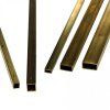 Brass square tube 1/16 x .014" 305x1.6x1.6mm