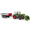 Traktor Fendt Vario 211 mit Frontlader und Anhänger 1/16