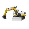 excavator with wheel grader xe 5000 unlicensed 1 16 03413 bruder 03
