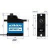 Servo Kavan GO-1017MG micro (0.10s/60°, 4.5kg.cm) digital