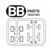 BB-Parts Clear Side skirt Scania S770 Tamiya 56368