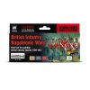 Vallejo Model Color Acrylic Paint Set - British Infantry Napoleonic Wars