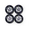 Carson wheel set 10 Sp.Design (4) silver 1/10