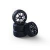 Carson Radsatz M-Design (4) Silber/Schwarz 1/10