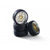 Carson wheel set Y-Design1 (4) gold/chrome 1/10