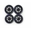 Kola Carson wheel set Y-Design2 (4) black 1/10
