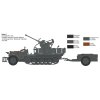sd kfz 10 4 with flak 30 and crew 1 35 italeri 6395 02
