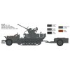 sd kfz 10 4 with flak 30 and crew 1 35 italeri 6395 01