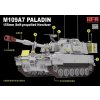 M109A7 PALADIN 155 mm Self-Propelled Howitzer with Workable Tracks 1/35