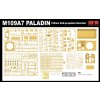 M109A7 PALADIN 155 mm Self-Propelled Howitzer with Workable Tracks 1/35