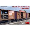 soviet railway wagon teplushka 1 35 MINIART 35300 018