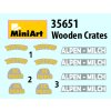 wooden crates 1 35 MINIART 35651 06