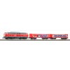 start set kids gueterzug br 218 db ag mit zwei offenen gueterwagen eaos PIKO 57032 02