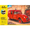 citroen 2cv azu b 250 fourgonnette starter kit 1 24 HELLER 58701 04