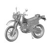 honda xlr baja 1 12 HASEGAWA BK16 04