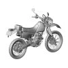honda xlr baja 1 12 HASEGAWA BK16 03