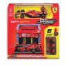 bburago formula 1 pit pass ferrari racing 2022 16 charles leclerc 1 43 03