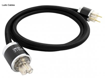 Ludic - Aesir Powercord BL / 1 metr