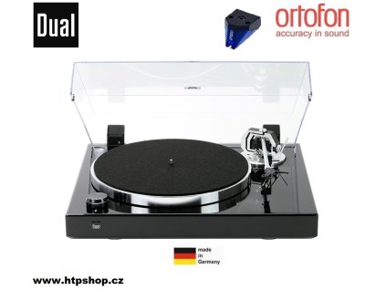 DUAL CS 600 Piano Black + Ortofon 2M Blue