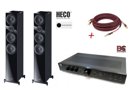 Heco Aurora 700 BE BC Acoustique EX 214 Dynavox Speaker Cable