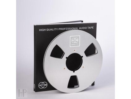 RTM Metal Reel ¼” empty Silver 26,5 cm