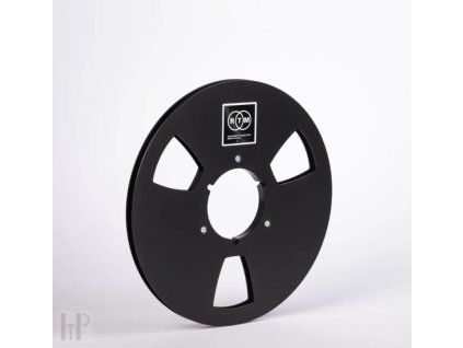 RTM Metal Reel ¼” empty Black 26,5 cm