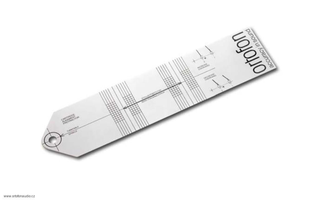 Ortofon Cartridge alignment tool - šablona