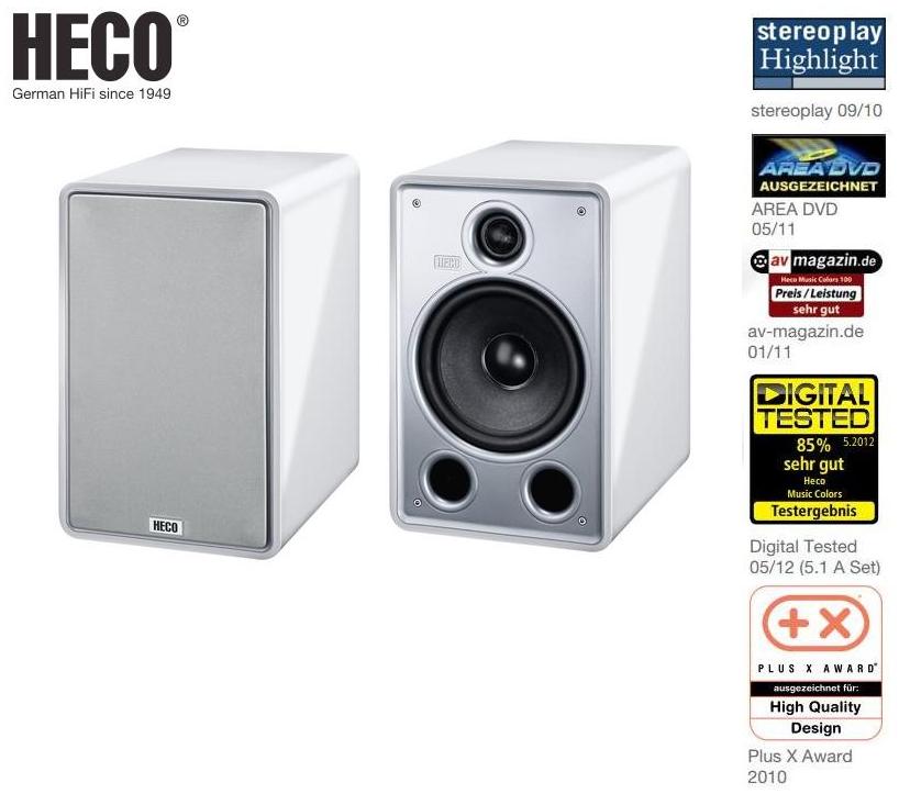 Heco Music Colors 170 HIGH ENGERY Barevné provedení: bílý klavírní lak