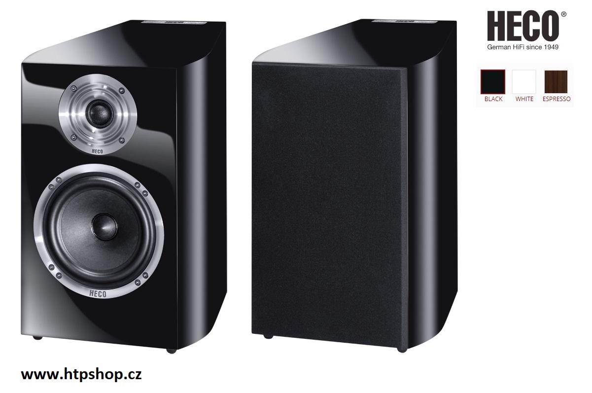 Heco Celan Revolution 3 + kabeláž zdarma ! Barevné provedení: černá - piano black