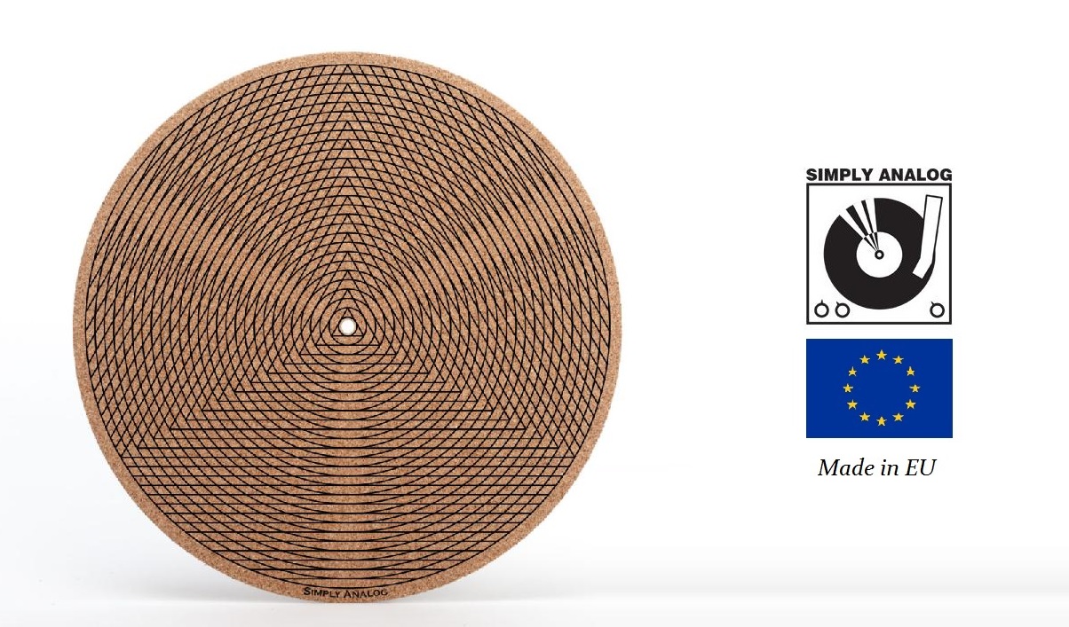 Simply Analog - Tricircle CORK SLIP MAT