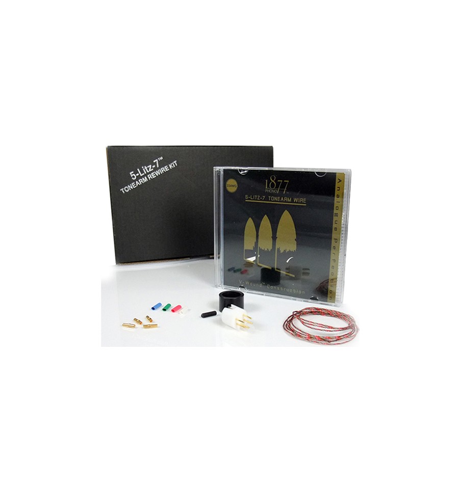 1877PHONO Zavfino 5-LITZ-7 Tonearm Rewire Kit