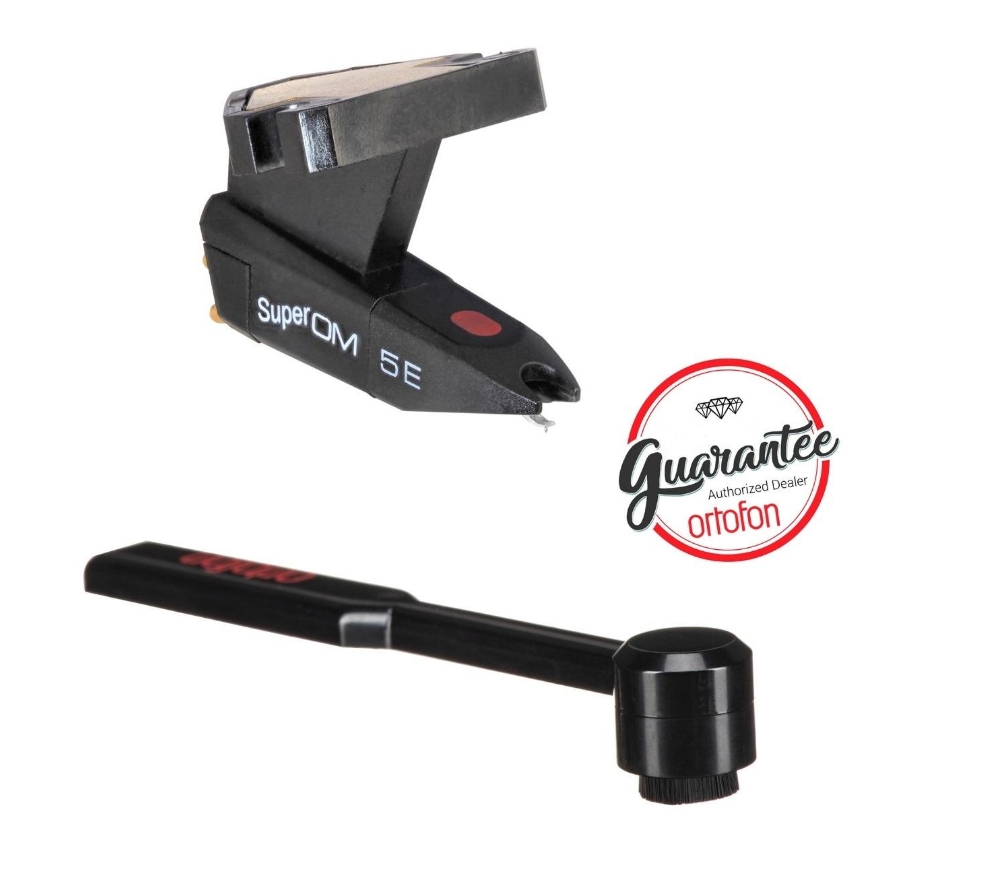 Ortofon Super OM 5E + Ortofon Carbon Stylus brush