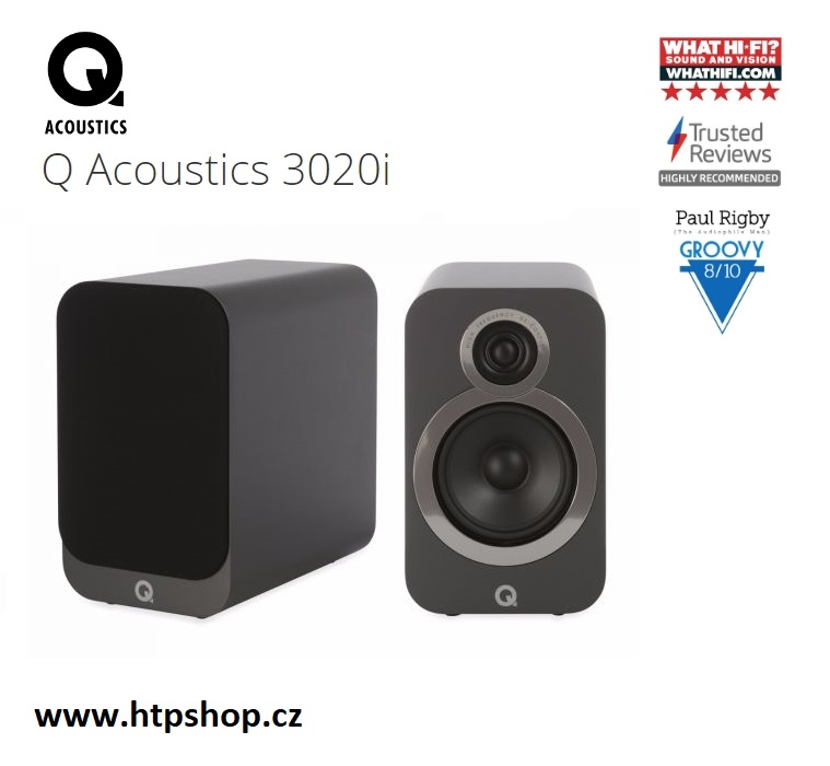 Q Acoustics 3020i Barevné provedení: grafit - graphite