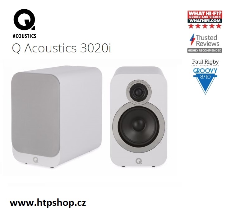 Q Acoustics 3020i Barevné provedení: bílé - white