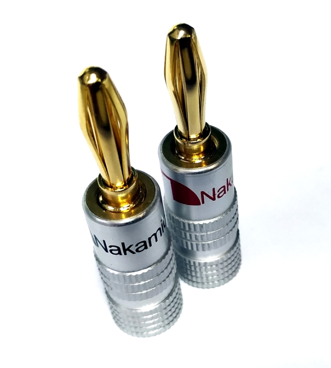 Nakamichi - Banana Plugs N0534