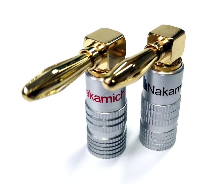 Nakamichi - Banana Plugs Angle N0534A