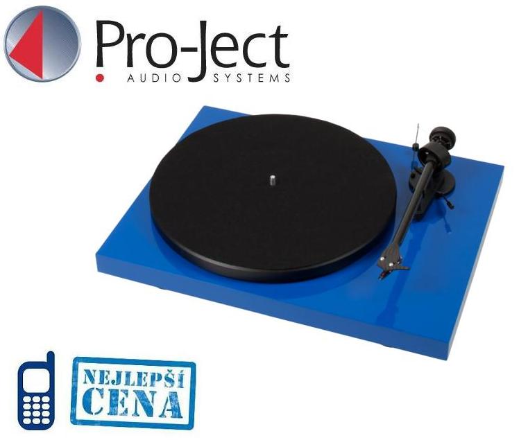 Pro-Ject Debut Carbon Phono USB DC + OM10 Barevné provedení: modré