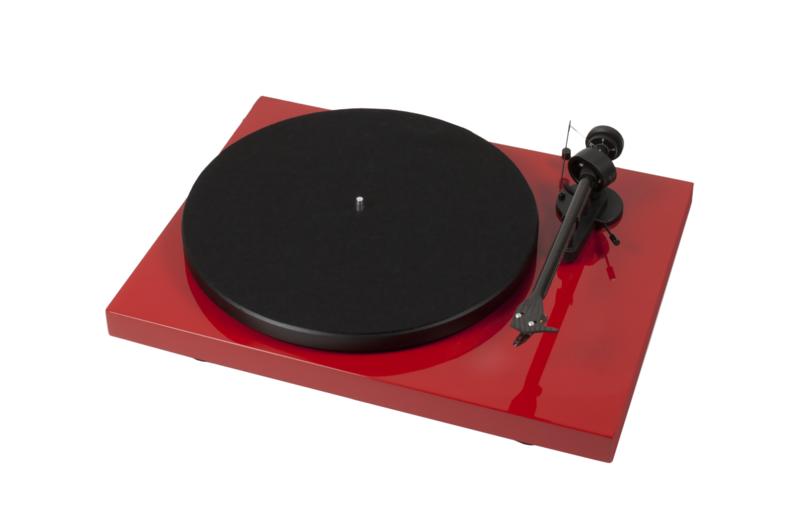Pro-Ject Debut Carbon Phono USB DC + OM10 Barevné provedení: červené