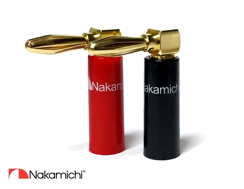 Nakamichi - Banana Plugs Angle N0533A
