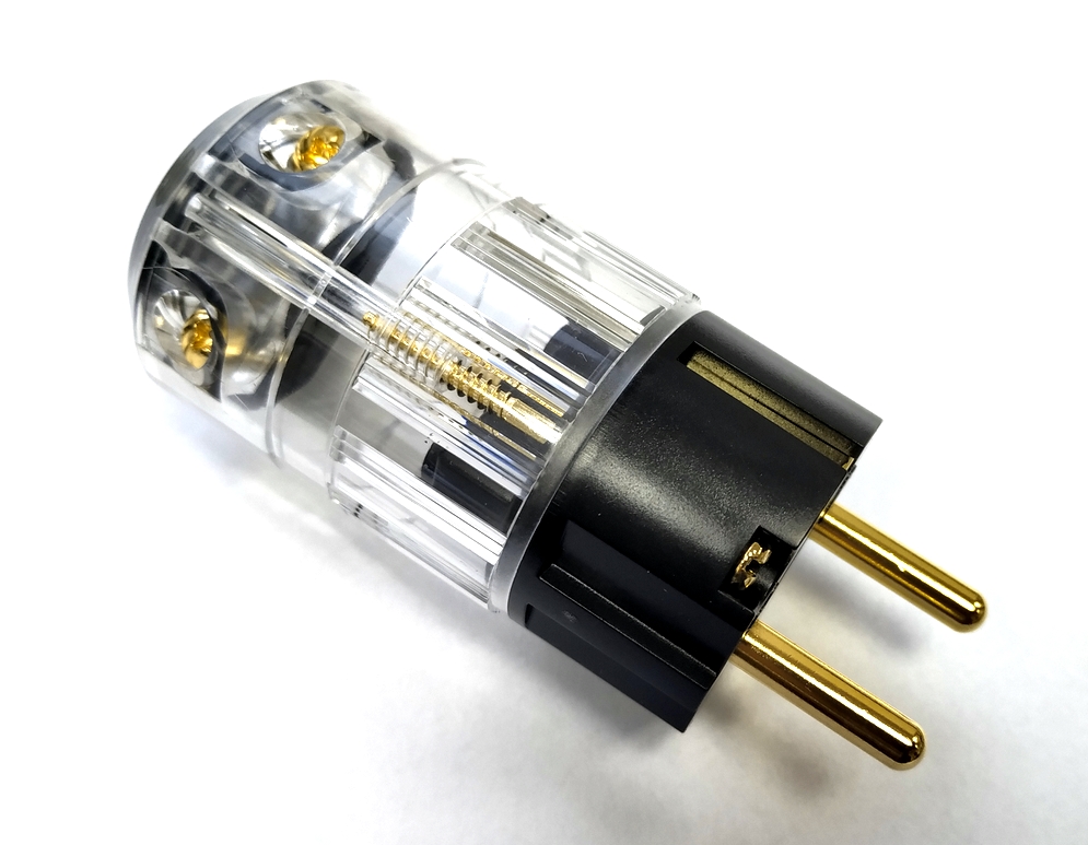 ELECAUDIO PS-24GC Socket Schuko Clear