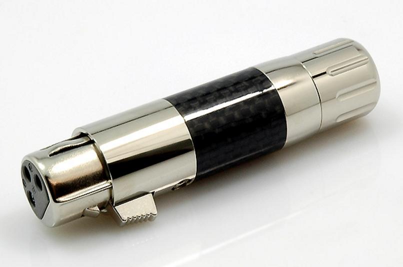 W&M Audio WM Audio XLR Stecker CR1 Female Carbon/Rhodium