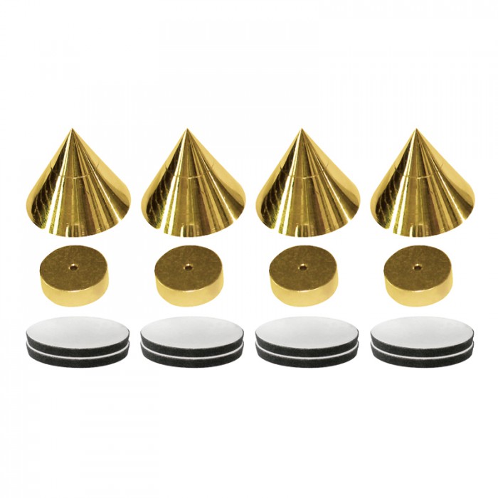 Dynavox - antirezonanční hroty A1 Barevné provedení: zlatá - gold