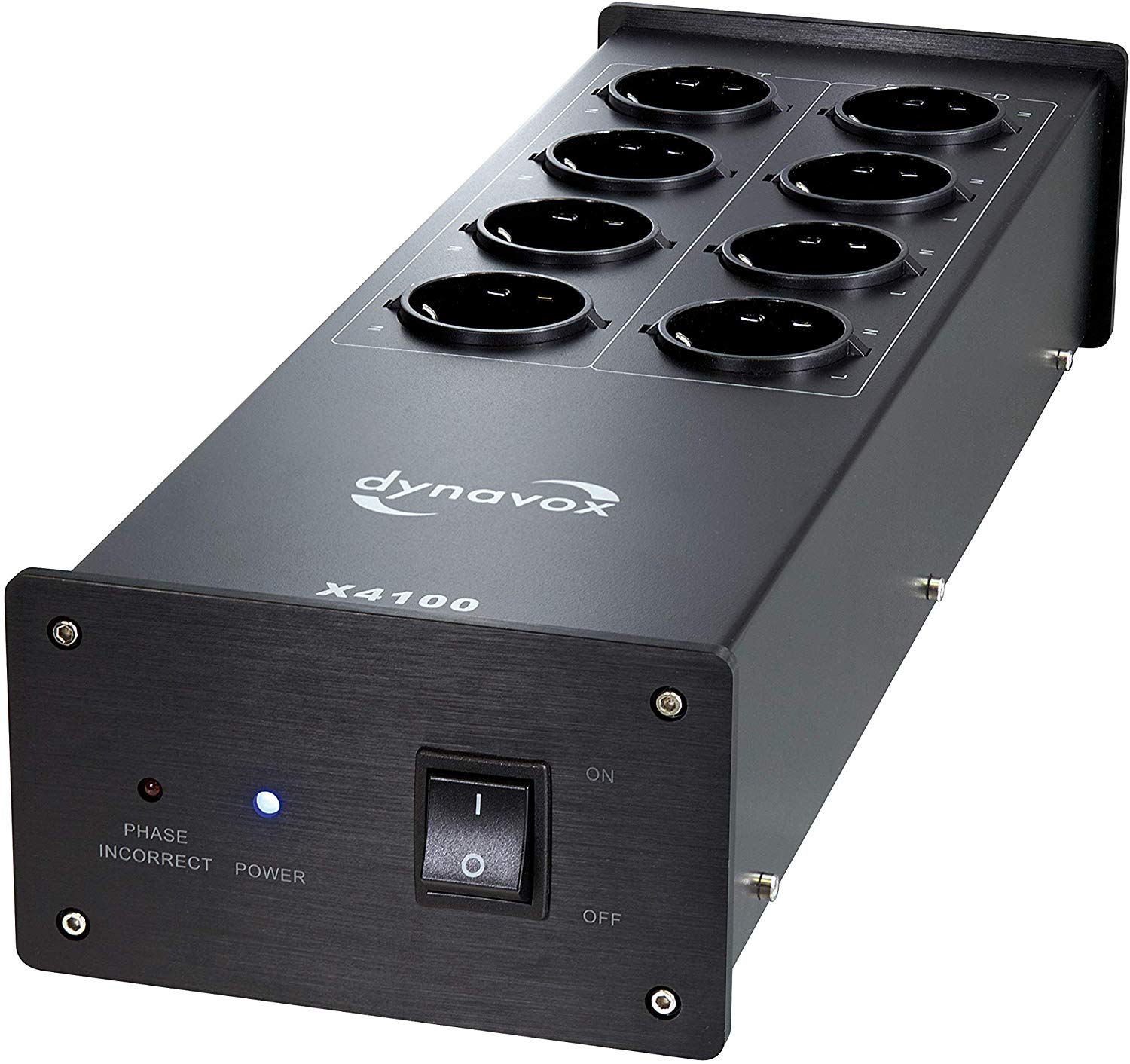 Dynavox HIFI Power Socket X4100 Barevné provedení: černá - black