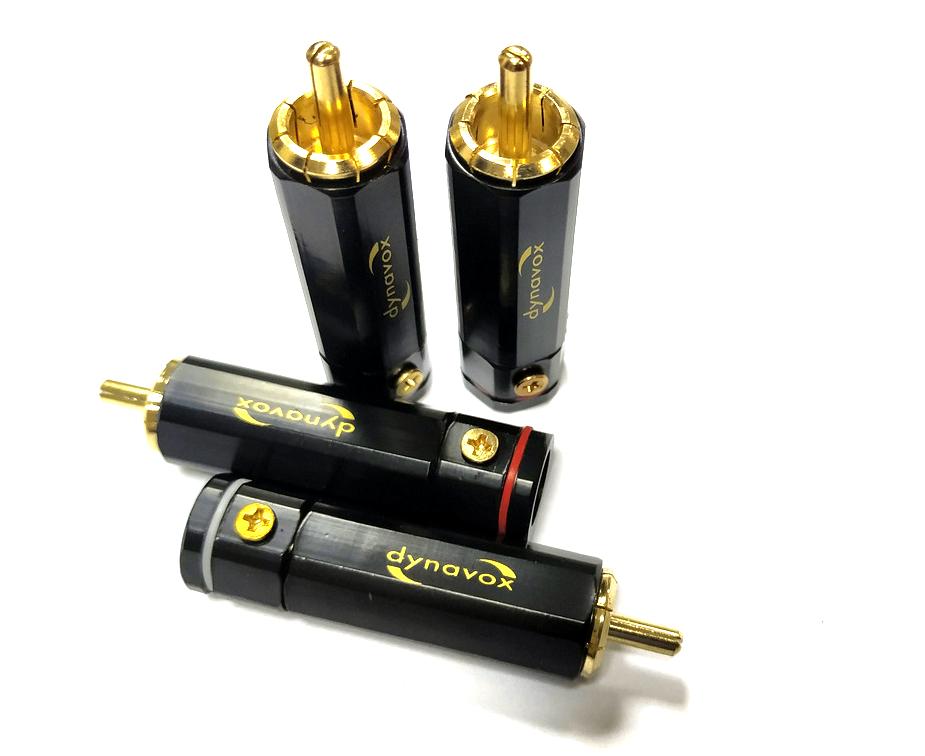 Dynavox High-End Cinch RCA Set
